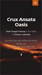 Mobile Screenshot of cruxansata-oto.org